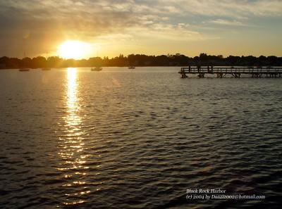 Black Rock Harbor at Dusk