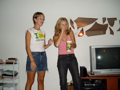 Amanda and Kylie