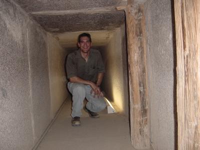 Pyramid shaft at Saqqara