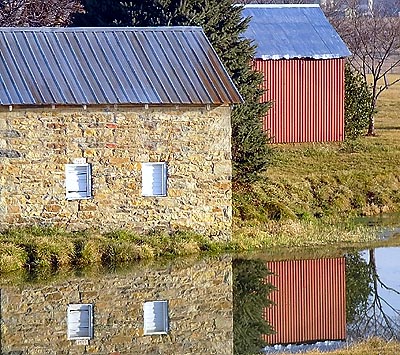 Springhouse south of E'burg