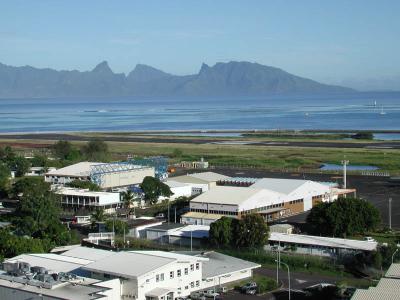 view of Moorea, Airport Lodge