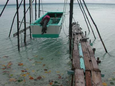 boat, drydocked, Motu Tiapaa