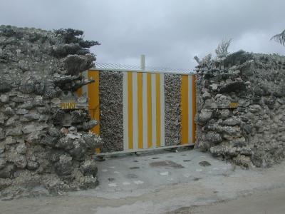 neat gate, Maupiti