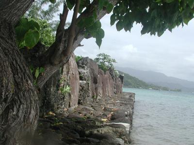 coastline at Taputapuatea