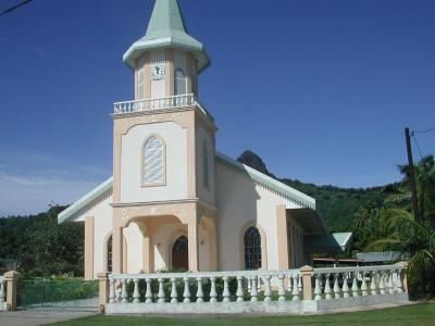 pastel church