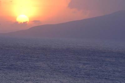 Sunset over Molakai