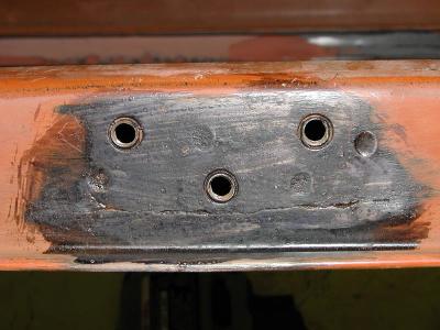 right side mounting area