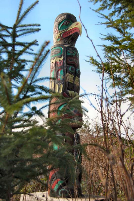 Eagle Burial Pole...