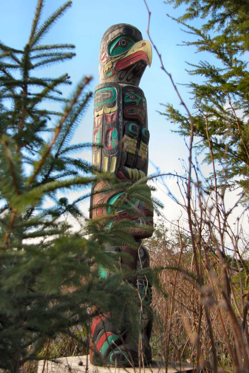 Eagle Burial Pole...