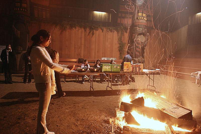 Girl and Fire...