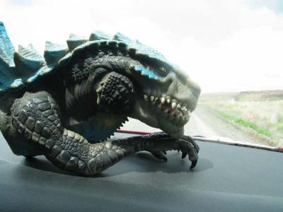 eeerp! juan carlos is also car sick.