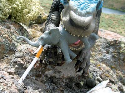 cough! juan carlos hates the smell of cigarette smoke.