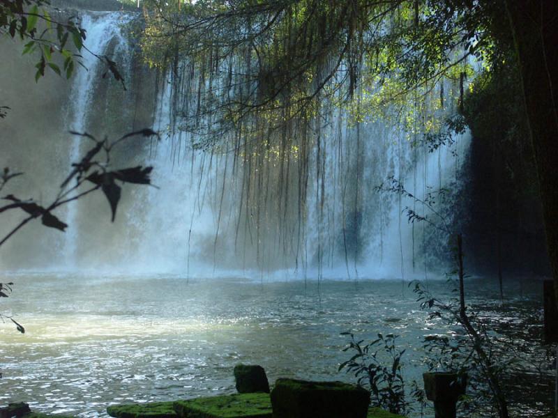 Waterfall and swimming hole