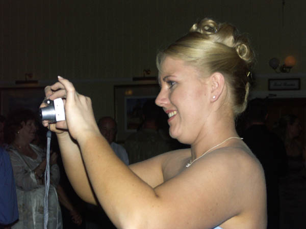 Unofficial wedding photographer