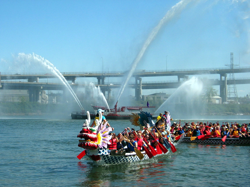 Dragon Boats in Portland