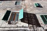 Sidestreet Window - Sienna, Italy.