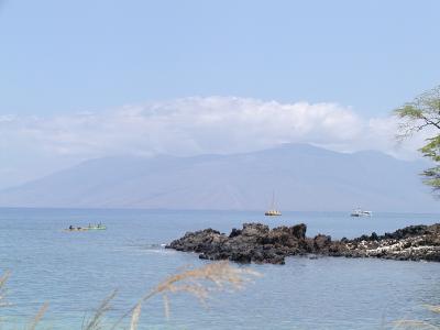 Scenic view of Ma'alaea Bay