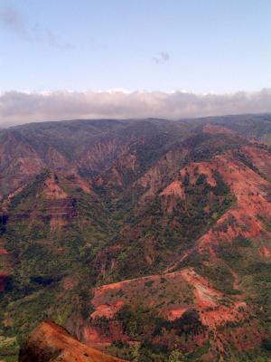 Red rocks of Waimea