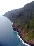 Na Pali coast from the helicopter