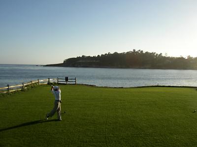 Marc 18 tee finish full swing