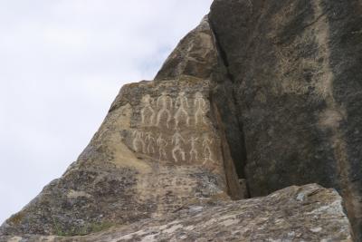 Preshistoric petroglyphs