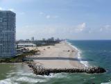 Saturday afternoon, 5:28 PM, leaving Port Everglades.