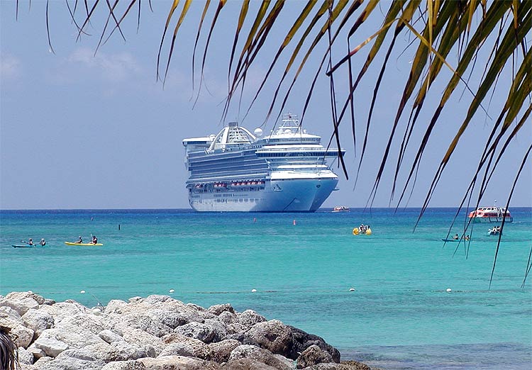 Caribbean Princess from Princess Cays
