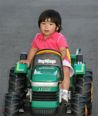 Tractor girl