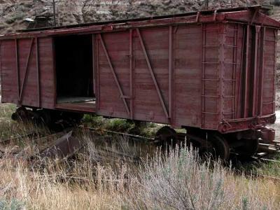 Wooden Boxcar