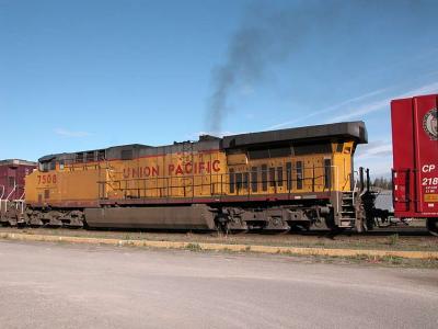 U P Locomotive