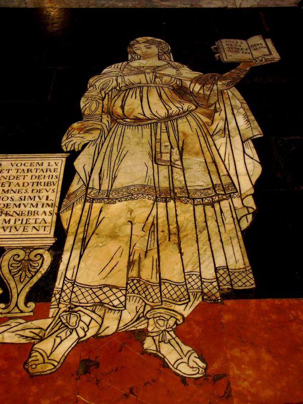 Floor covering, Duomo, Siena