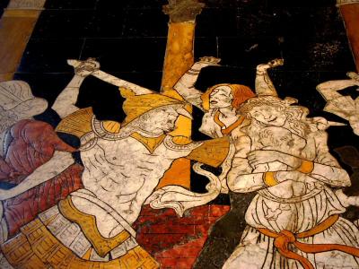 Floor covering, Duomo, Siena