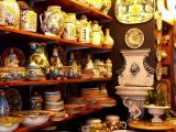 Pottery shop at San Gimignano