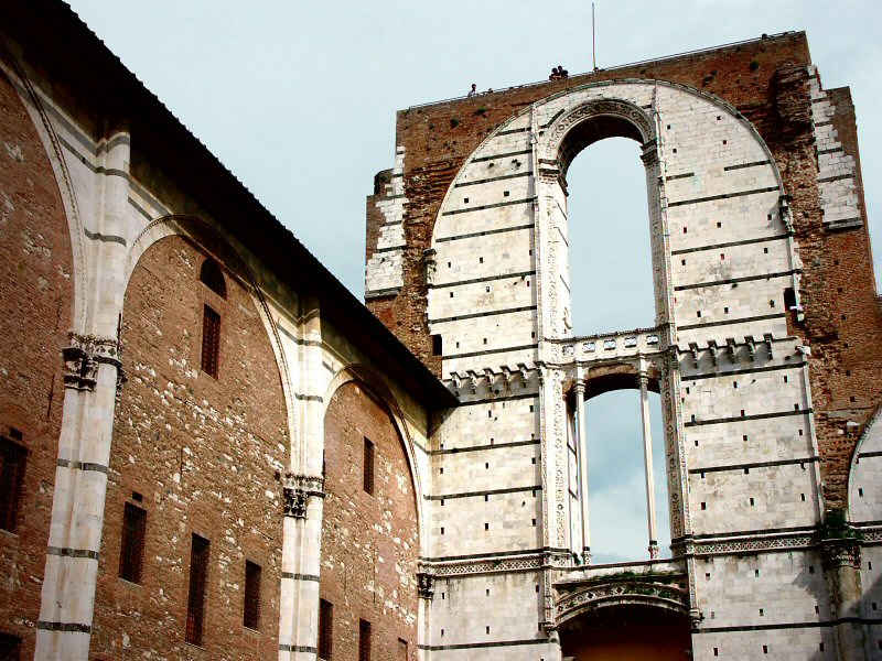 Unfinished nave, Duomo, Siena