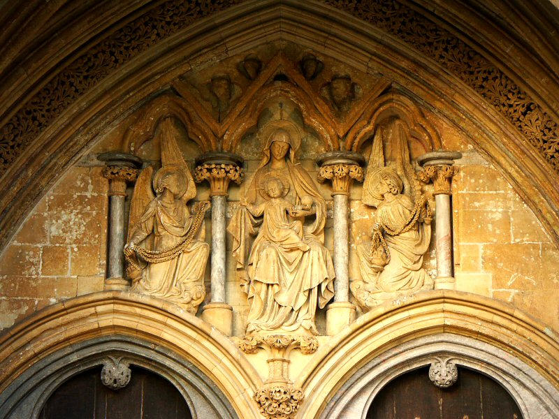 Tympanum, Salisbury Cathedral