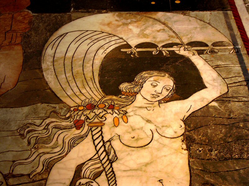 Floor covering, Duomo, Siena