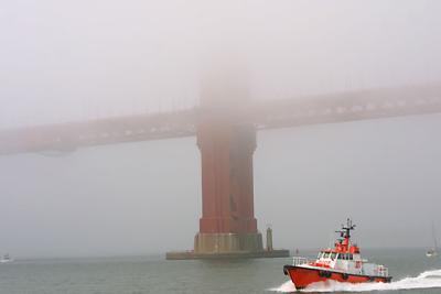 Under the Gate and through the fog