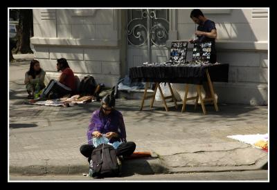 Un marche artisanal a Palermo Viejo