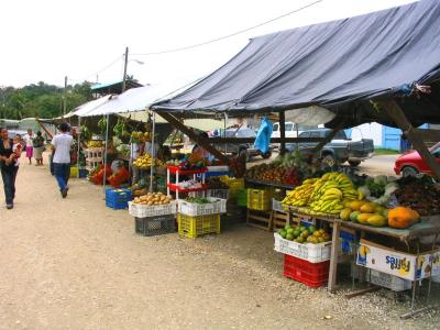 San Ignacio Saturday Market.