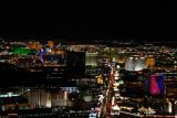 Night view from Stratosphere Tower