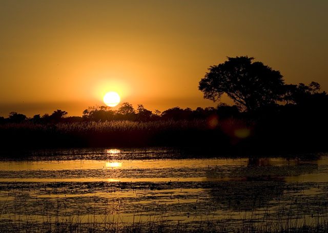Sunset at Eagle Island