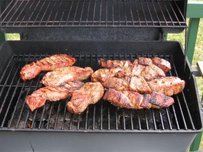 1st BarBQ of the year 5.01.04