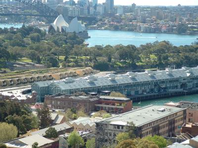 View of Finger Wharf Woolloomooloo from Victoria Street PP