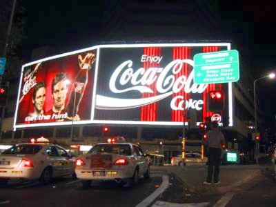 LOCATION 1) Starting Point: Coca Cola neon, largest in Australia, Victoria Street @ top of William Street, Kings Cross