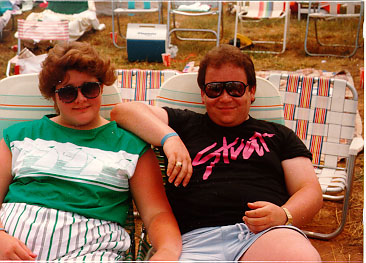  Mark and Angie at AtlantaFest 1988