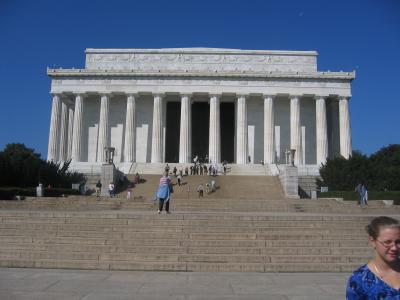 Lincoln Memorial - very impressive in person