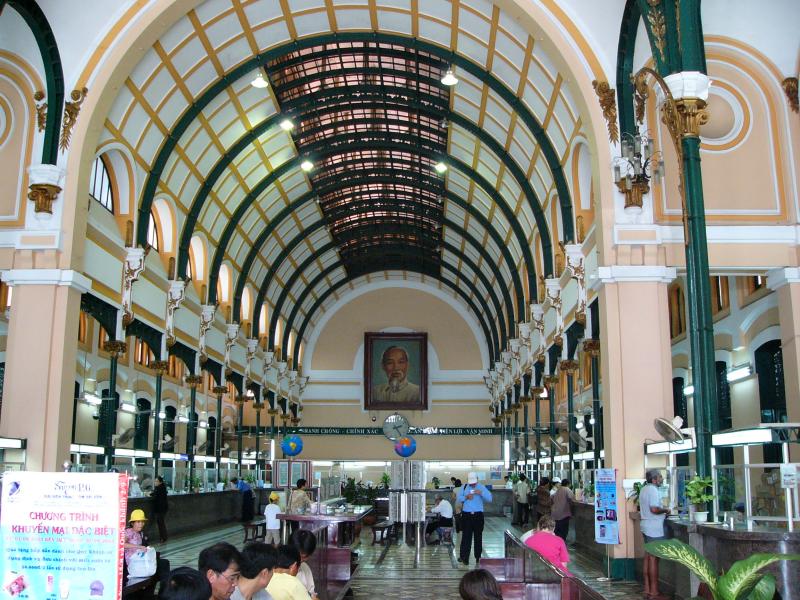 French architecture, Ho Chi Minh's picture