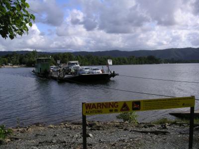 Ferry across the Daintree