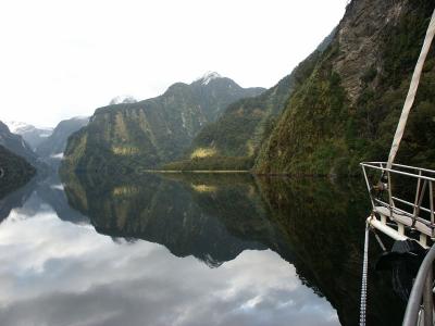 Reflecting on Doubtful Sound NZ by Jack G