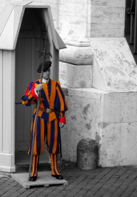 Swiss guard by Fred